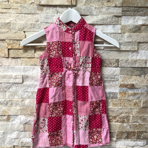 Baby Gap size 4 patchwork dress/shrug set - Picture 4 of 5